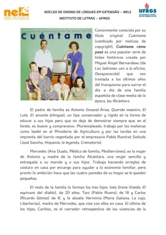 Clase 5 - Actividad sobre la familia
