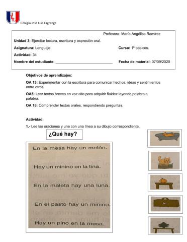 lenguaje nº 34 interactiva 