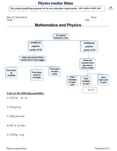 Convert between units