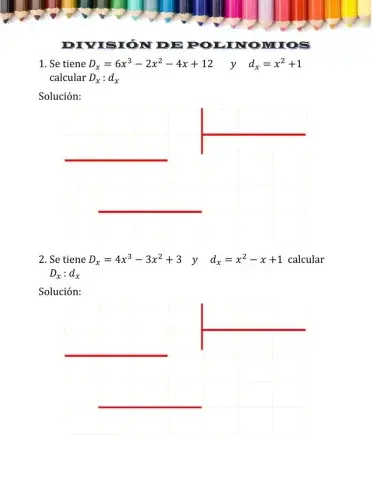 División de polinomios