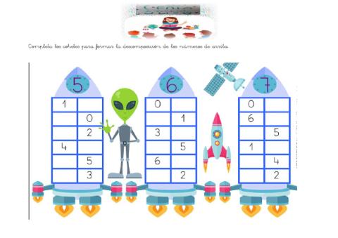 Descomposición (5,6,7)