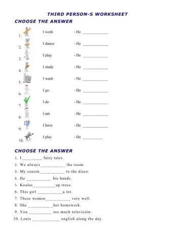 Third singular person