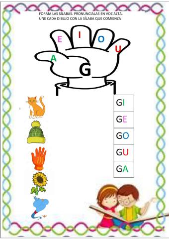 Formar silabas letra G
