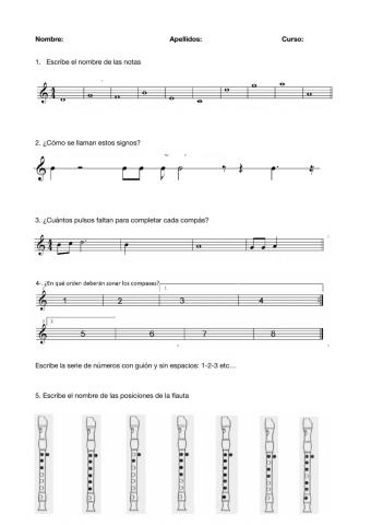 Evaluación inicial básica
