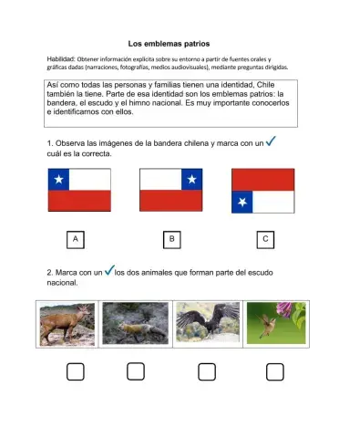 Símbolos patrios chilenos