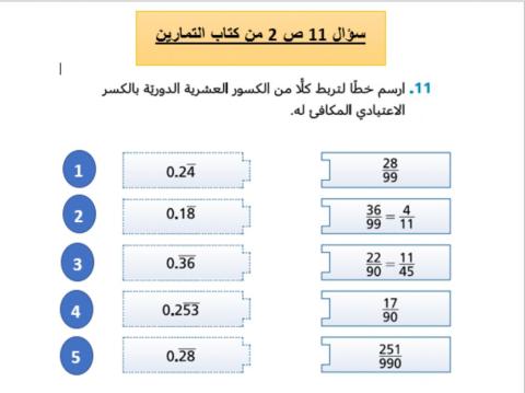 الدرس الثاني إثرائي