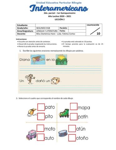 Lección 2 2do parcial