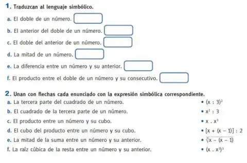 De lenguaje coloquial al simbólico