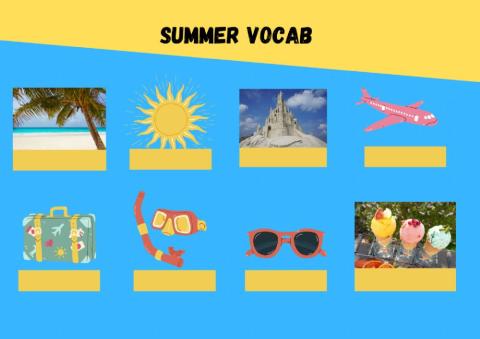 Summer Vocab