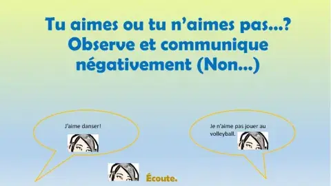 Communiquer négativement