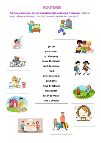 Routines and adverbs of frequency