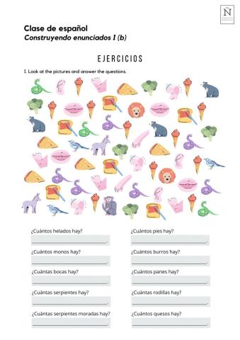 Construyendo enunciados I (b)