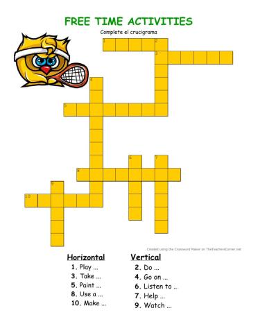 Free time activities