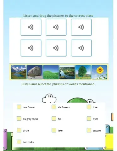 Practice: Nature Vocabulary