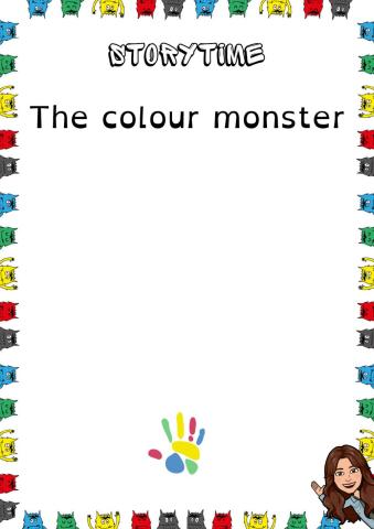 The colour monster storytelling