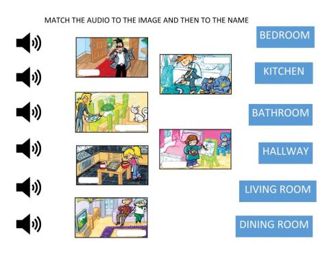 Parts of the house quiz