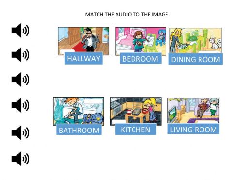 Parts of the house quiz