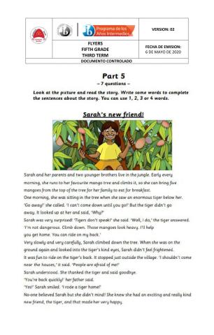 Flyers reading and writing 2