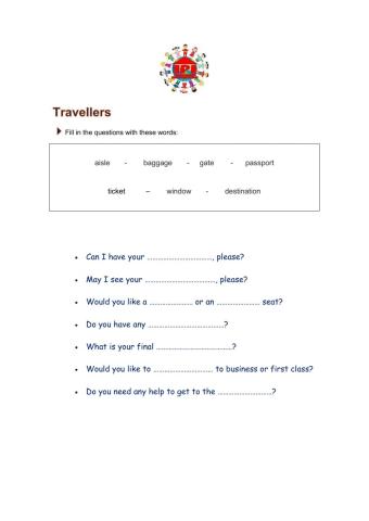 Check in desk - Airport