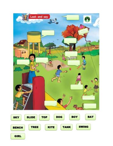 Look and say - eng- pg no 96 -WATCH THE PICTURES AND match the word