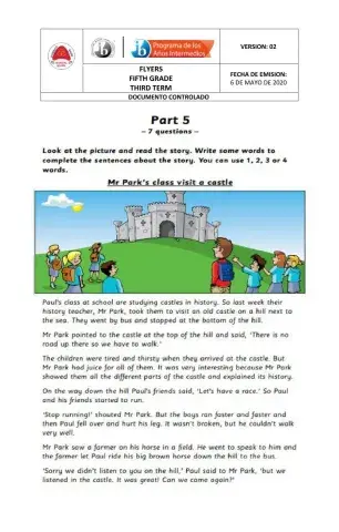 Flyers 2 reading and writing 2