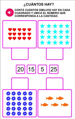 Relación cantidad y número