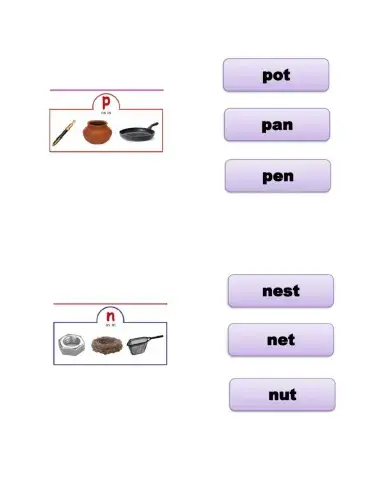 Match the picture with the correct words -part - 2 -- Pg no - 91