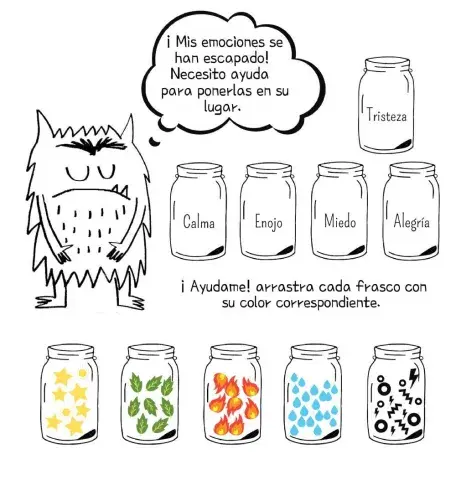 Sintiendo colores: Actividad