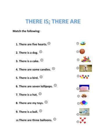 There is- There are