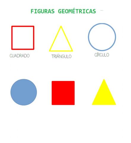 figuras geometricas. evaluacion inicial
