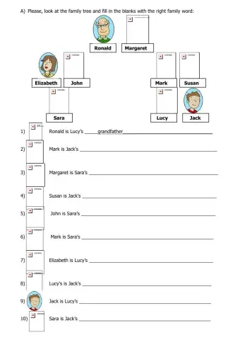 Family Tree Medium difficulty