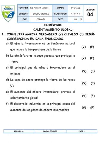 Problemáticas ambientales: calentamiento global