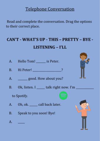 Telephone conversation