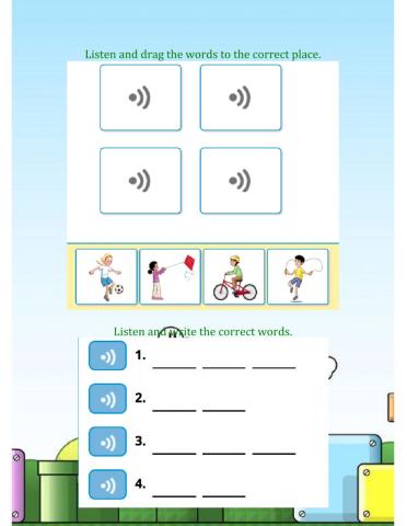 Practice:I can - I can't