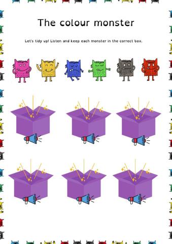 Colores:The colour monster