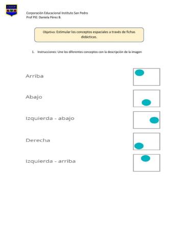 Conceptos espaciales