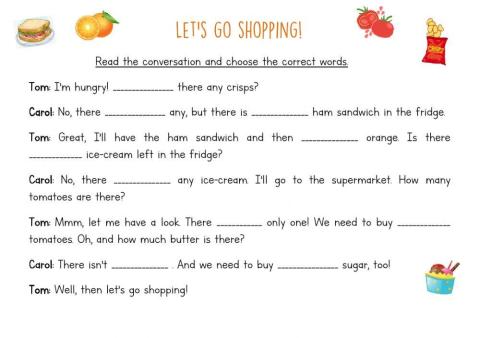 Let's go shopping!