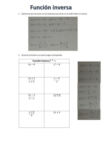 Función inversa