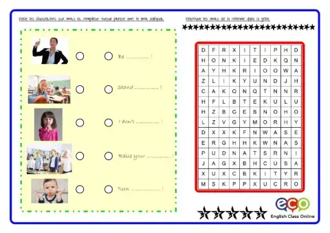Pad01 5th+6th Welcome to English Class