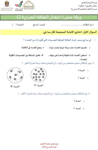 انتقال الطاقة الحراية الجزء الاول