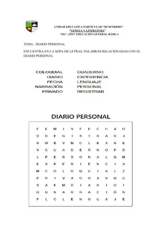 Diario personal