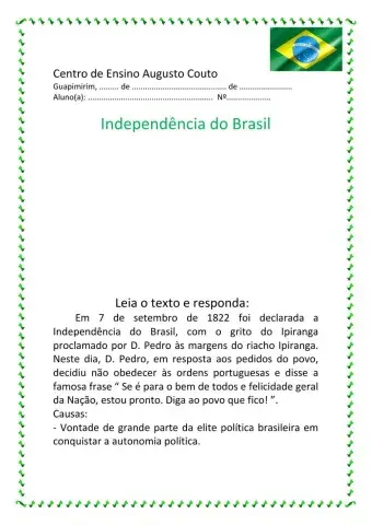 Independência do Brasil 1