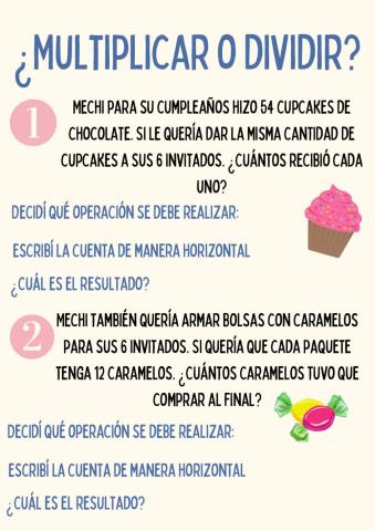 Multiplicar y dividir