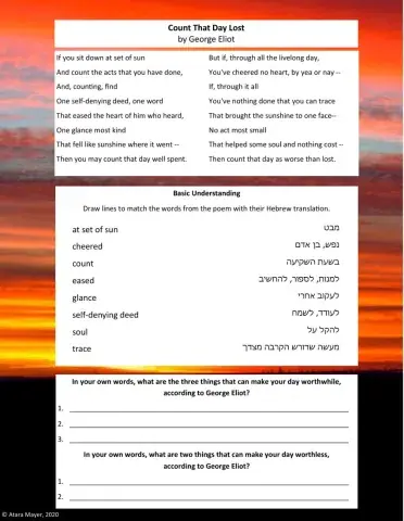 Count That Day Lost - Basic Understanding