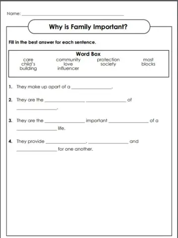 Why Is Family Important?