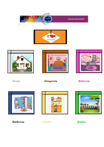 Grade 1 unit 6:my house