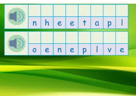 Happy phonics level 1 vowels e2