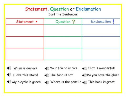 Statement, Question, Exclamation DJ