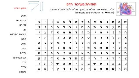 תפזורת מערכת הדם