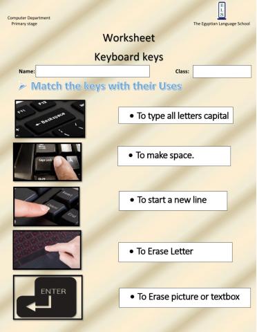 Keyboard keys